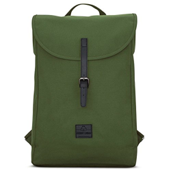 Johnny Urban Zaino Uomo e Donna Verde/Marrone Liam da PET Riciclato - Zainetto Durevole di Alta Qualità - Borsa da 13 Litri per Uso Quotidiano e Unive características