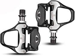 ROCKBROS Pedali SPD Corsa Bicicletta da Strada Pedali SPD-SL in Alluminio con Tacchetti Piastre da 6 Gradi características