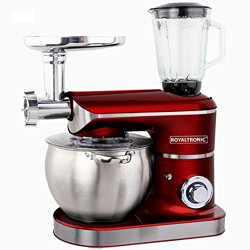 Robot da cucina impastatrice Royaltronic 8,5 litri 2200 W max. Impastatrice multifunzione rossa impastatrice tritacarne frullatore características