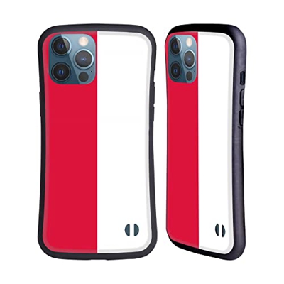 Head Case Designs Polonia Bandiere dei Paesi 2 Cover Ibrida Compatibile con Apple iPhone 13 PRO Max