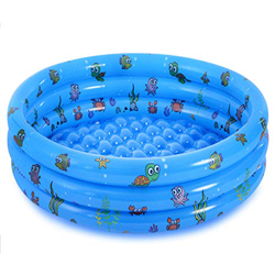 Jsdoin - Piscina gonfiabile pieghevole per bambini, piscina all'aperto per cortile, casa, giardino, estate, vasca da bagno antiscivolo en oferta