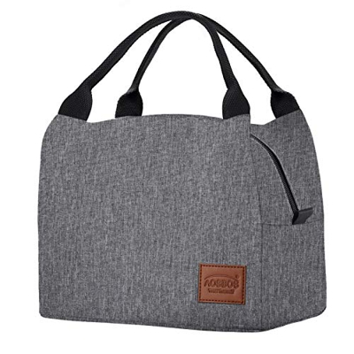 Aosbos Borsa Termica da Pranzo al Sacco Riutilizzabile Piccola Borsa Termica Borsa Frigo Pranzo Piccola Ideale per Picnic/Pesca/Scuola/Lavoro