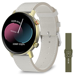 Bebinca Smartwatch da donna con funzione femminile, Smartwatch Sportivo da 1.1" IP68 Impermeabile, Ossigeno nel sangue/Frequenza cardiaca/Pedometro/Ca características