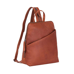 Chesterfield Zaino in pelle Cognac Claire en oferta