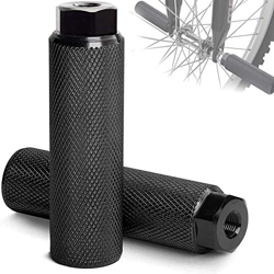 2 Pezz Pedane Bici,Pedale BMX in Lega di Alluminio,Picchetti Bike,Antiscivolo,Poggiapiedi da Bicicletta,per BMX Bicicletta Mountain Bike Bambini e Adu características