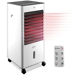 Gridinlux Homely TEMP - Condizionatore portatile completo | Ventilatore a piantana mobile e silenzioso | Telecomando | 65 W | Climatizzatore freddo e  en oferta