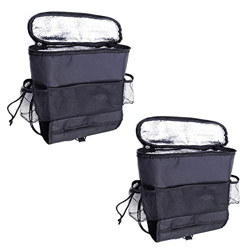 2 Pezzi Piccola Borsa Termica Accessori Auto Nero, Borsa Termica Mini Nero, Piccola Borsa Termica Accessori Auto, per Campeggio, Viaggi, Palestra, Pic en oferta