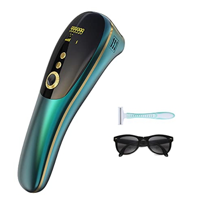 Epilatori a Luce Pulsata, Dispositivo di Depilazione IPL 999999 Flash Rimozione D’epilatore Permanente del Corpo per le Donne, Viso, Corpo,Ascelle, Bi