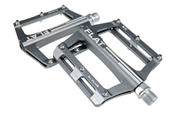 FrontStep Pedali Antiscivolo in Alluminio Pedali per Bicicletta Facili per MTB/Pedale Mountain Bike/Pedale BMX con Perno in Acciaio CR-Mo (Grigio) características