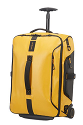 Samsonite Paradiver Light Borsone, Zaino con 2 Ruote S, 55 cm, 51 L, Giallo (Yellow) características