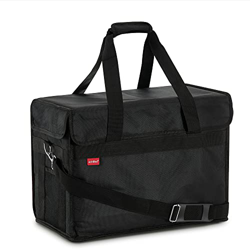 achilles Borsa frigo stabile con tracolla, grande borsa termica da 37 l, isolamento per alimenti caldi e freddi, colore nero, 45 x 25 x 33 cm características