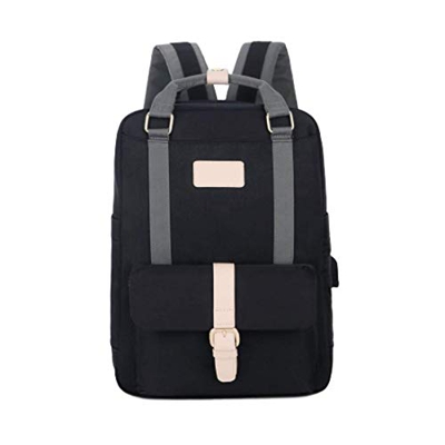 Nordace ECLAT - Zaino leggero e resistente, 18l, scomparto per laptop da 15,6", con porta USB, impermeabile, peso: 0,89kg, tasca di sicurezza