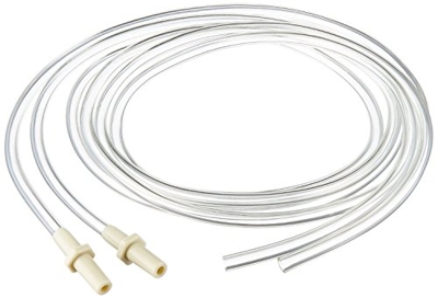 Replacement Tubing (1 Retail Pack of 2 tubes) for Medela Pump in Style and New Pump in Style Advanced Breast Pump - 100% BPA FREE by Maymom