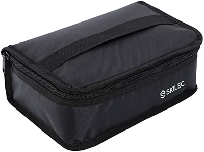 SKILEC Borsa Termica, Borsa per Alimenti - Borsa Frigo Piccolo Termico Ufficio Lavoro Picnic Spiaggia Campeggio Frigorifero Portatile Borsa Pranzo Bor
