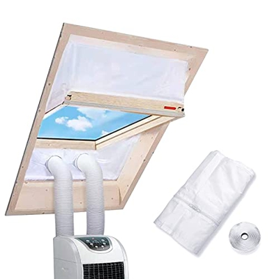 RYUNQ Guarnizione per finestra del tetto, Guarnizione Finestre per Condizionatore Portatile dell'asciugatrice, Kit Condizionatore Finestre Guarnizione