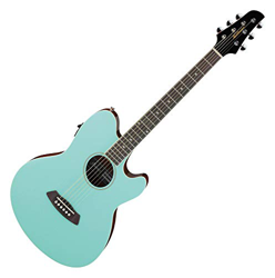 Ibanez TCY10E Talman - Doppio Cutaway Sea Foam Green características