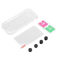 Custodia Protettiva per Macchina da Gioco 3 in 1 Set Trasparente Anti-Caduta con Pellicola temprata con Copertura a bilanciere per Switch Lite características