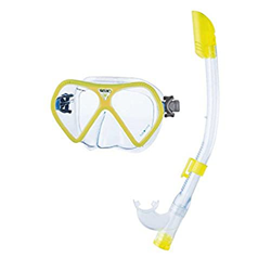 SEAC Fusion MD Set bis Maschera e Boccaglio Fiji, Giallo precio