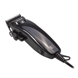 GA.MA Tagliacapelli professionale PRO8 - Regolazioni di taglio da 0,8 a 12 mm, Alimentazione a rete, Lama in acciaio inossidabile, nero en oferta