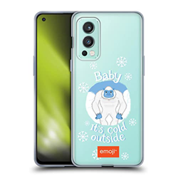 Head Case Designs Licenza Ufficiale Emoji® Yeti Paese delle Meraviglie Invernale Cover in Morbido Gel Compatibile con OnePlus Nord 2 5G características
