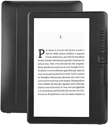 Wendry Lettore di e-Book, e-Book Portatile con Schermo colorato da 7 Pollici, Lettore di e-Book Impermeabile, Supporto per e-Book Ultra Sottile, Sched