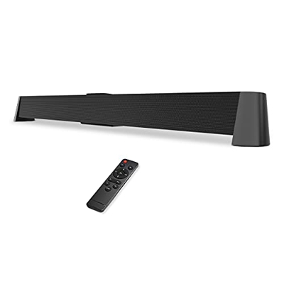 Soundbar per Dispositivi TV,Soundbar Wireless Bluetooth 4.2 con Subwoofer,Altoparlante Bluetooth per Smartphone PC 40W