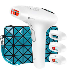 Auratrio Pro 8 IPL - Epilatore permanente per la rimozione dei peli, impulsi, vera ed efficace, pelle liscia, per corpo, zona bikini, viso, zona intim precio