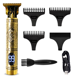Professionale Tagliacapelli Uomo Tagliatrice Capelli Taglierina Barbiere Barba Elettrica Trimmer e Precisione Impermeabile con 3 Pettini per Diverse L precio