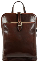 Zaino in Pelle - Zainetto Donna e Uomo in Cuio Firmate - Borsa in Cuoio - Zaino da Viaggio - Time Resistance precio
