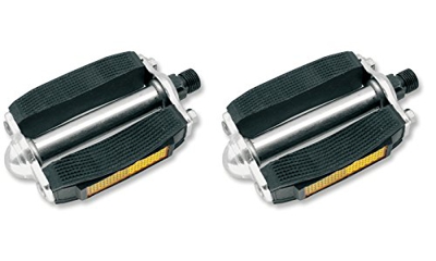 Set di tipo notaio pedali in acciaio e caucciù, stile vintage retrò 9/16 "2893"