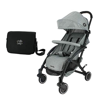 Passeggino compatto Nania LILI 0-36 mesi - Leggero 6 kg - con copertura antipioggia (con borsa fasciatoio)