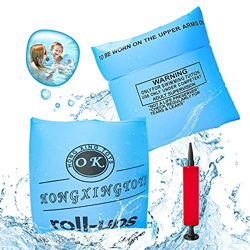 Braccioli Bambini 2-6 anni Braccioli Per Piscina per da 11 a 20 kg Soft Armband 22.5 cm x 19.5 cm per Nuotare Giocattoli Galleggianti con Pompa Manual características