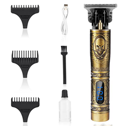 Aceshop Tagliacapelli Tagliacapelli Elettrico Tagliacapelli Uomo Tagliacapelli Precision T-Blade per Uomo Cordless Ricaricabile Kit per Taglio di Cape características