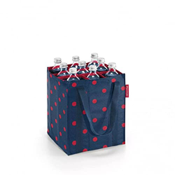 reisenthel Borsa, pieghevole, resistente, 9 bottiglie, colore: rosso características