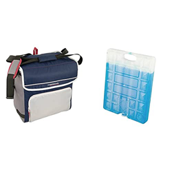 Campingaz Fold'N Cool Borsa Termica, Blu Scuro, 39 x 25 x 38 cm & Freez'Pack Ghiaccino, 30 - 1100 g características