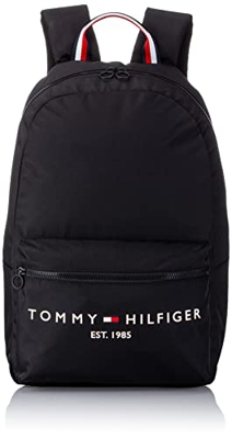 Tommy Hilfiger TH Stabilito, Zaino Uomo, Nero, Medium