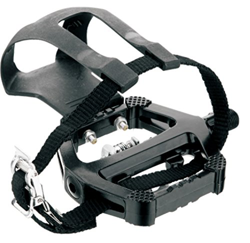 Boninbike Paio Pedali Spin Bike Dual Function con fermapiedi su Cuscinetto en oferta