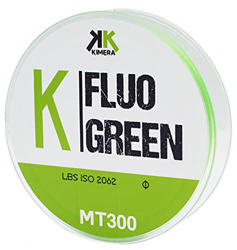 Kimera Mt 300, K, Filo da Pesca Unisex Adulto, Verde Fluo, 0.18 precio
