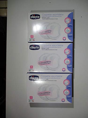 COPPETTE ASSORBILATTE CHICCO 180 PZ
