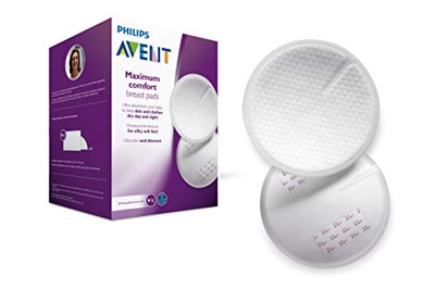 Philips Avent SCF254/13 Coppette Assorbilatte Ultra Comfort, 100 pezzi