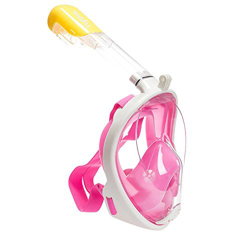 Flyboo Maschera da Snorkeling,Maschera Subacqueacon con Visuale Panoramica 180° Design Pieno Facciale e Compatibile con Videocamere Sportive Maschera  precio