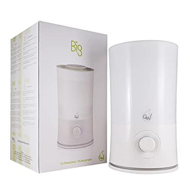 BIG, Umidificatore ad Ultrasuoni [2000ml], per Aromaterapia e Cromoterapia [Colori Luci LED], Timer, Durata 16/40h, Soggiorno, Camera da Letto, Uffici