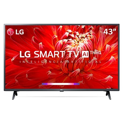 LG 43LM63 Full HD Smart TV 43” LED 2021 LG ThinQ AI con Processore Quad Core, webOS 4.5, Wi-Fi, 3x HDMI, USB, Lan, Active HDR, Dolby Digital