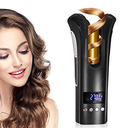 Arricciacapelli automatico con anti-scottatura completa, pinze per capelli, portatile, in ceramica tormalina, riscaldamento rapido per diversi capelli características