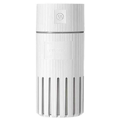 bobotron Umidificatore 2 in 1 Cool Mist per auto, viaggi, ufficio, camera da letto, casa, 2 modalità di nebbia, 7 LED, purificatore d'aria, WEII