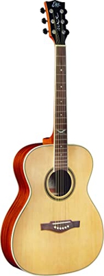 EKO GUITARS - NXT A100 NATURAL, Chitarra Acustica Top in Abete, Fasce e Fondo Mogano, Tastiera in South American Roupanà, Colore Natural