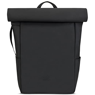 Zaino Arrotolabile Johnny Urban Per Donna E Uomo Nero Henry - Zaino Durevole Per Il Tempo Libero - Idrorepellente, Scomparto Per Laptop