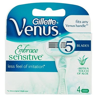 Gillette Venus Embrace Sensitive 4 Ricariche