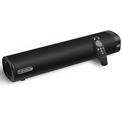 Soundbar, soundbar TOPVISION 2.0 canali per dispositivi TV, 3 modalità di equalizzazione, altoparlante wireless Bluetooth 5.0 da 50 W, mini soundbar p en oferta