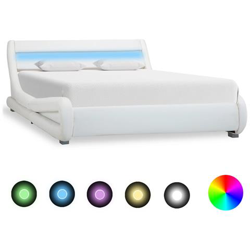 Giroletto Con Led Bianco In Similpelle 140x200 Cm precio